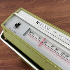 1960’s Simpson Sears AC/DC Solid State Radio /Phonograph Model 17907 Mid Century
