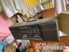 Vintage 1988 ! Rare ! Radio BoomBox AM-FM Enregistreur Cassette CF-3000!