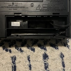 General Electric Vintage AM FM Radio Tape Player Boombox Model 3-5233B See Desc