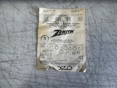 Zenith C725C Automatic Frequency Control AM/FM Radio/Phono-