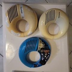 Panasonic Model R72 Toot-a-Loop AM Radio Lot of 3 (for Parts Repair)