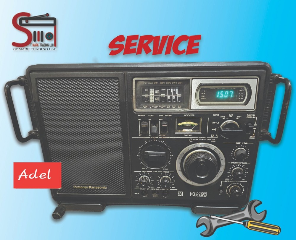 Panasonic RF-2600 RF-2800 RF-2900 Radio Restoration, Update & Upgrade Service