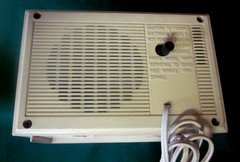 Vintage 1970s General Electric GE MCM AM Clock Radio 7-4725.