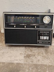 📻 Vintage Sears Solid State Multi-Band Radio Model 266 22491700 – Tested Works