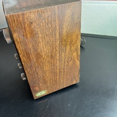 Sony Radio ICF-9650W AM/FM Tabletop Stereo Simulated Wood – Vintage – Works