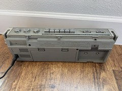 Vintage General Electric 3-5283B GE AM/FM Radio Cassette Player Boombox WORKS