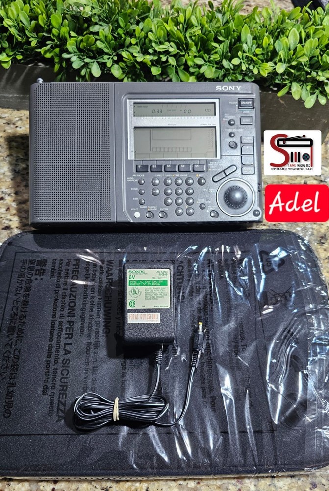 Sony ICF-SW77 Radio Recapped & Upgraded By Adel IN USA Excellent Condition