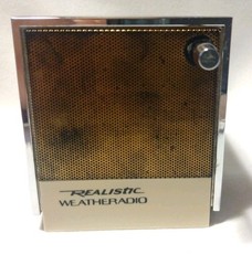 Vintage Realistic Weatheradio Cube 9V Radio Shack B2
