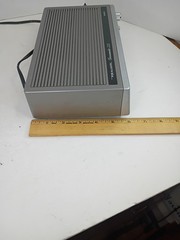 Vintage Silver Realistic Chronomatic 232 Alarm Clock Radio AM FM Tested Working