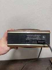 VTG Wynford Hall Flip Clock Radio Alarm Stereo Adaptor Model #NSI-1103