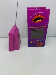 Vintage Talking FM Radio w/ Moving Mouth Pig RHD-2142 &rsquo;90s RARE NEW WORKING