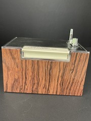 Vintage Realistic AM/FM Deskube Radio Model 12-184 Faux Wood Radio Shack Tested
