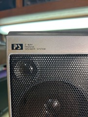 WORKING 1980s Sanyo M9818 3-Piece Cassette Boombox AM/FM **READ DESCRIPTION**