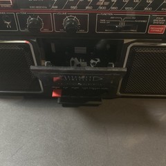 General Electric AM/FM Radio Four Speaker Boombox Vintage Tested Works