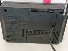 Vintage GE 7-2660D AM FM Portable Radio Two-Way Power Tested Working 1980s