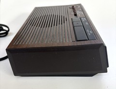Panasonic RC-6060 Digital Clock Radio AM FM Woodgrain Vintage Alarm Tested Works