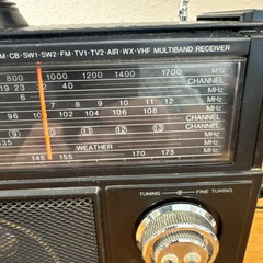 VTG Radio Shack SW-100 Multiband Radio 12-649 AM FM CB TV1 VHF Short Wave Tested