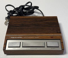Realistic Weather Radio Alert Model 12-140 TESTED WORKING