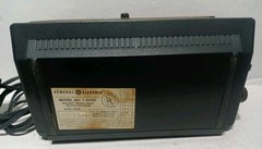Vintage General Electric Clock Radio Model 7-4553D Walnut Grain Finish *Working