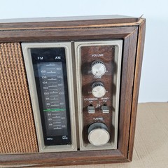 Vintage Sony TFM-9450W Tested AM/FM 2-Band Tabletop Transistor Radio TESTED