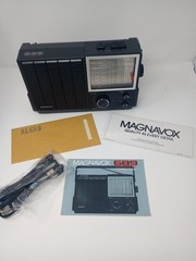 Magnavox Portable 689 Radio AM/FM/TV-1/TV2 NOS Open Box Tested Working