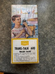 Vintage Sears Trans-Talk 600 Radio – Fully Working – Original Box – Rare