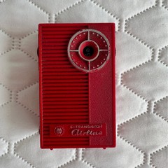 Montgomery Ward Airline Transistor Radio Unisex OS Red Vintage 6-Transistor
