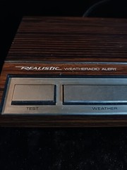 Vintage Realistic Weatheradio 3 Channel Weather Alert Radio 12-140 Works