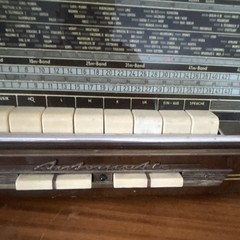 SABA Meersburg Vintage Tabletop Tube Radio, Shortwave, Wood Cabinet
