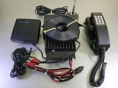 Vintage Collectable Motorola Mobile Radio Mobilphone Privacy Plus 250 Powers On
