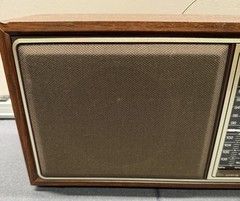 Realistic MTA-12 AM FM Radio Woodgrain Vintage Radio Shack Working w/Antenna!