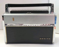 #1 Vintage Zenith Trans-Oceanic Royal 1000 Multi-Band Radio Battery Pack Incl