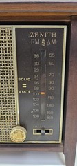 Zenith Radio Vintage « The Glissando » Classic Tested Working Model Z434W
