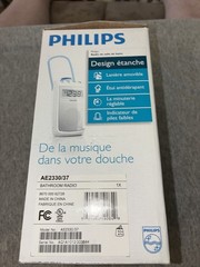Rare PHILIPS AE2330 Bathroom Radio. New. Tested. NOS