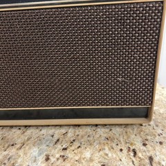 Vintage Midland International Radio PP4001B Tan Brown MCM Made in Japan Untested