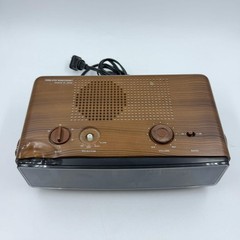 Broken Panasonic Flip Clock AM FM Radio Groundhog Day RC-6030D Damaged Body