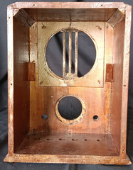 Vintage Westinghouse Wood MiniTombstone Radio Case for WR-100 Juke