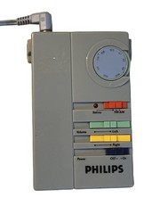 1979 Philips Portable Radio & Headphones FM/AM radio D 1960 Working