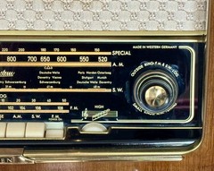 Telefunken Opus 6 HiFi Radio ~ West Germany ~ Vintage 1955 ~ Working FM Radio