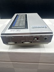 Vintage Panasonic RF-444 Portable AM FM Radio Parts No Headphones Silver