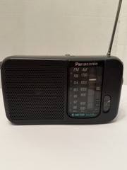 Vtg AM/FM Portable Radio Panasonic RF-544 Tested Working