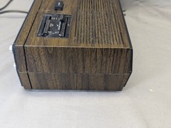 General Electric Radio Vintage C4331B Flip Clock AM FM Walnut Grain 70&rsquo;s READ