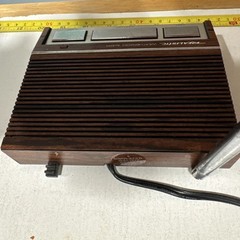 Vintage Realistic Weatheradio Weather Alert Radio Model 12-140 Faux Wood Works