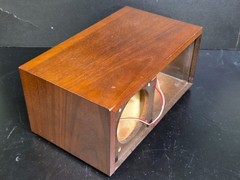 KLH Model 200 AM FM Clock Radio Cabinet Only Base Unit 100 VTG Nice Shape