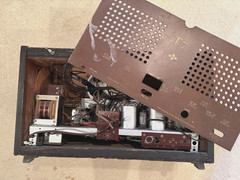 Vintage German EMUD T7 Tube Radio AM FM [parts or fix]