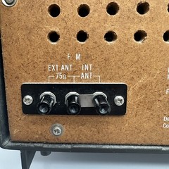 Sony Radio Model ICF-9540W AM/FM 2 Band 6 Transistor Woodgrain Clean Tested