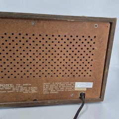 Sony TFM-9440 W AM/FM Table Top Wood Radio Tested & Works Vintage
