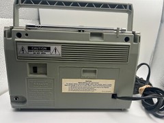 Vintage-GE General Electric Sanyo 24 HR Weather AM/FM Radio