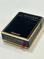 National Panasonic RF-007 Micro 007 Vintage AM FM 2-Band Pocket Radio Tested