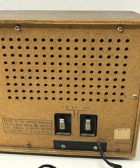 Vintage Panasonic RE-6286 AM/FM Radio Woodgrain Matsushita Japan *Working